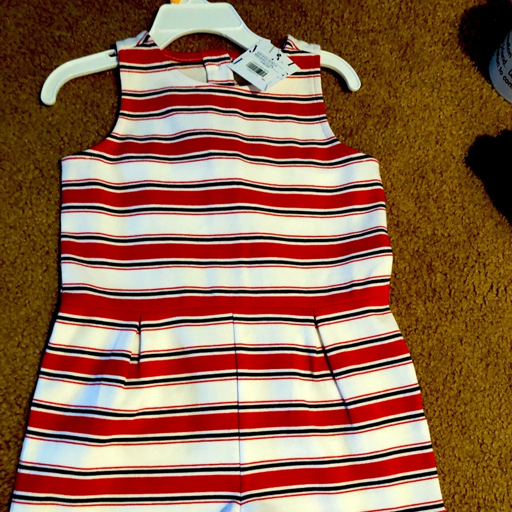 Cute red romper!Could be Christmas romper!